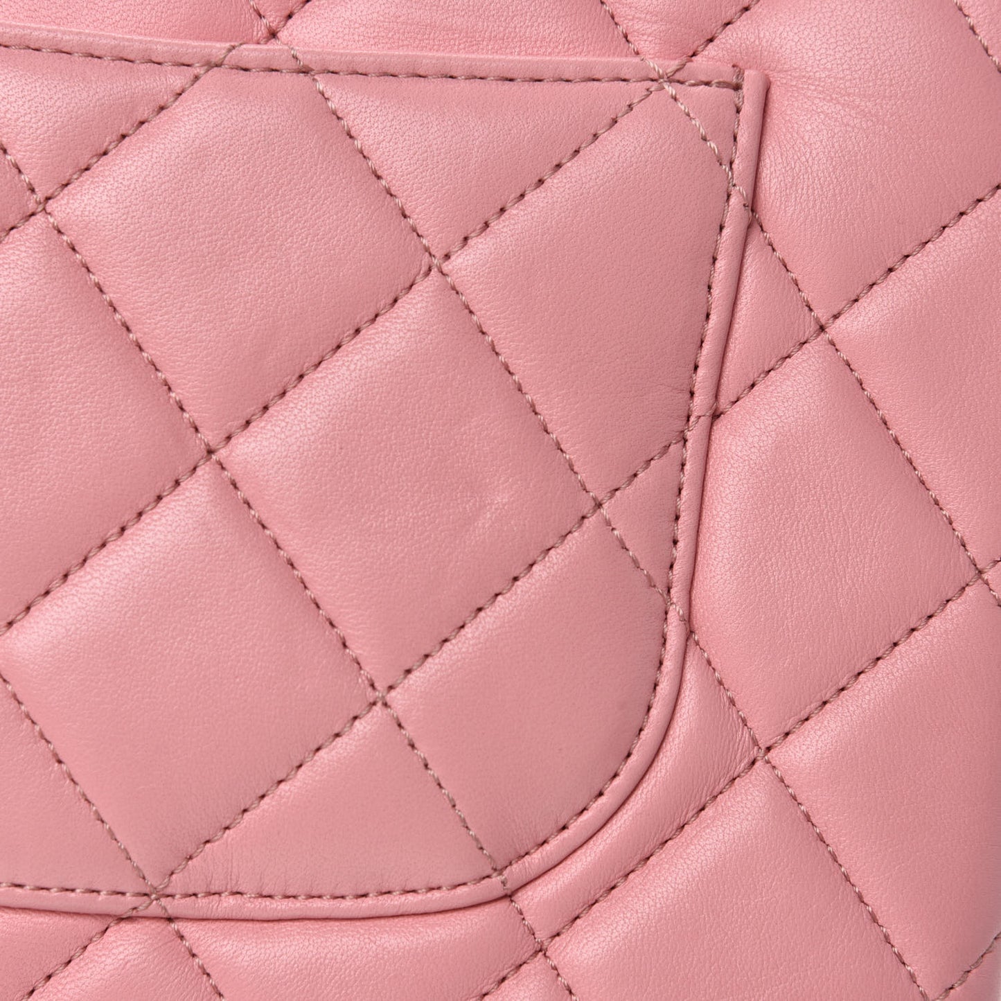 Lambskin Quilted Medium Trendy CC Flap Dual Handle Bag Pink
