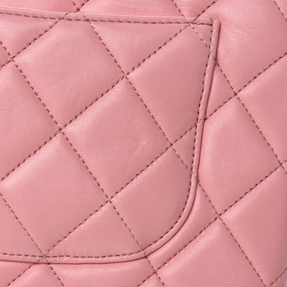 Chanel Lambskin Quilted Medium Trendy CC Flap Dual Handle Bag Pink 11 of 15