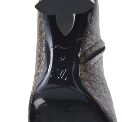 Louis Vuitton Nano Monogram Silhouette Ankle Boots 37 6 of 11
