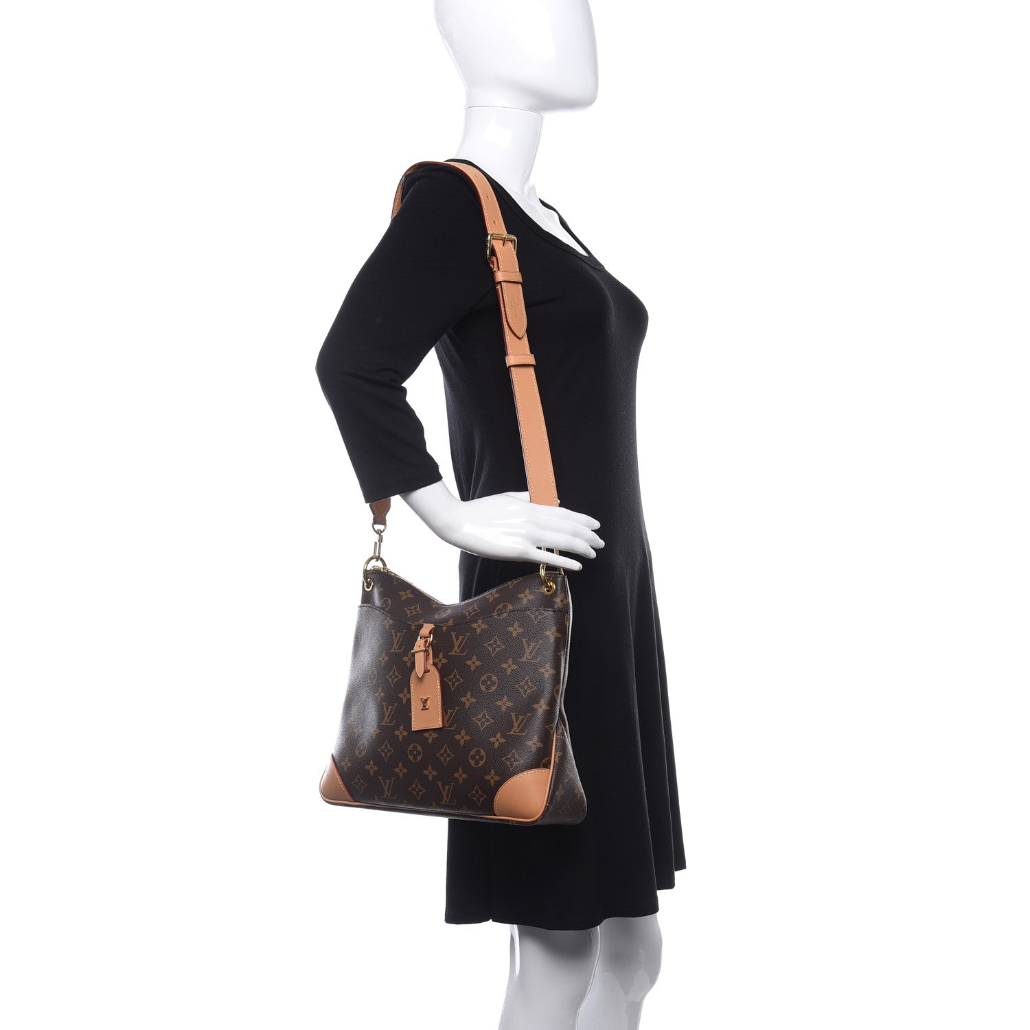 Louis Vuitton Monogram Odeon MM Natural 2 of 10