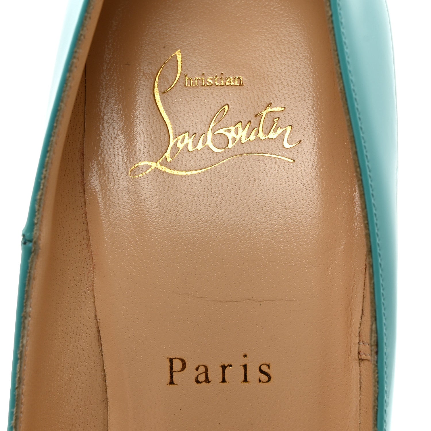 Christian Louboutin Patent So Kate 120 Pumps 38 Pacific 6 of 8