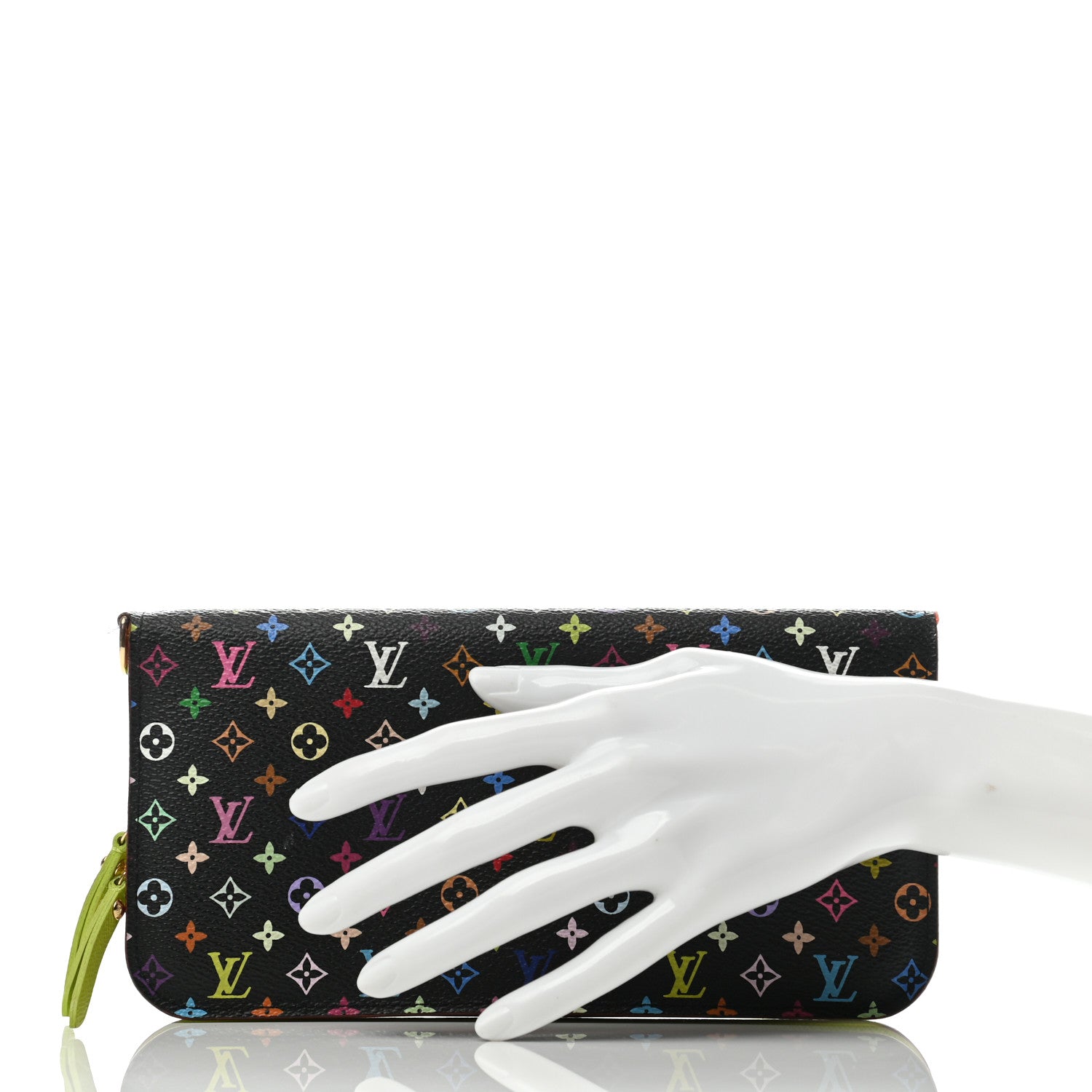 Louis Vuitton Monogram Multicolor Insolite Wallet Black Pistache 2 of 9