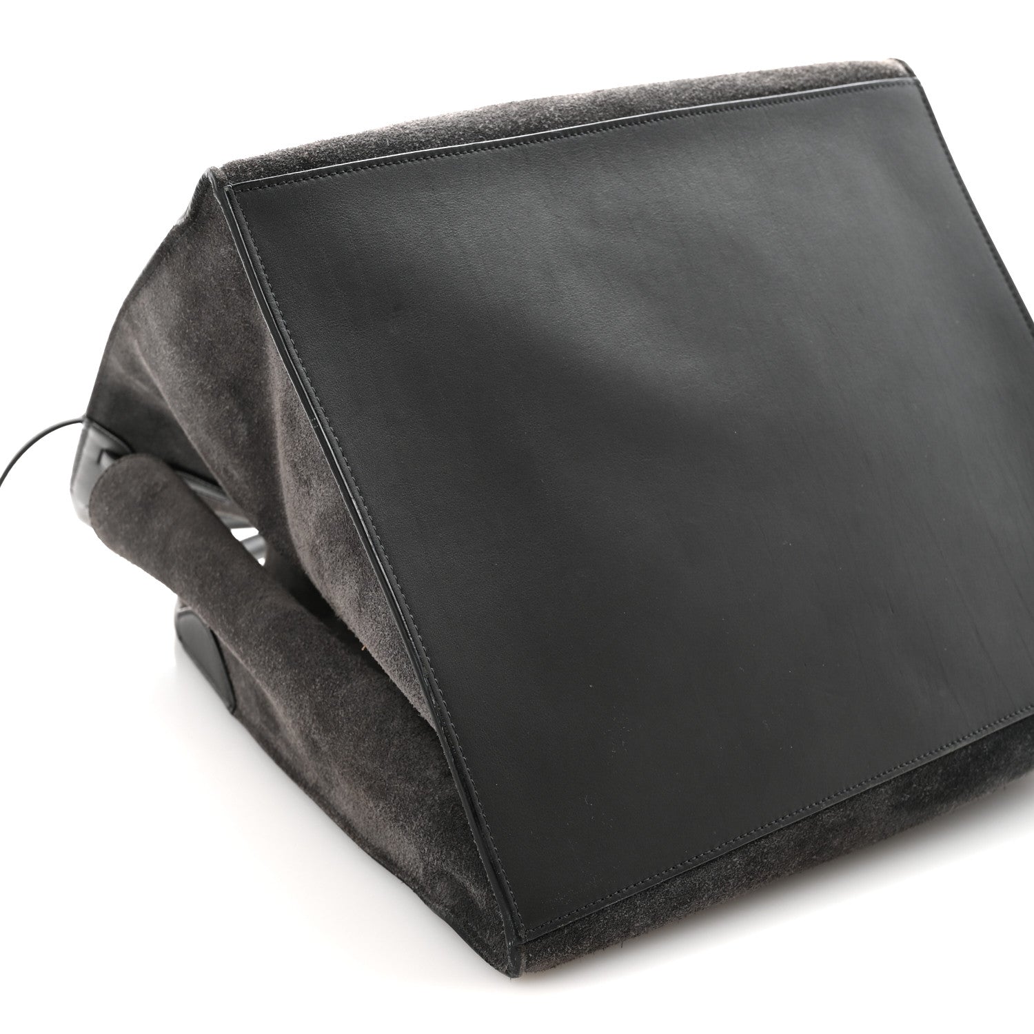 Celine Suede Calfskin Medium Big Bag Grey 8 of 9