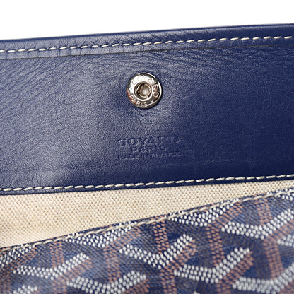 Goyard Goyardine Pouch Navy 6 of 7