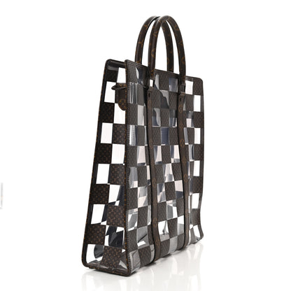 Louis Vuitton PVC Monogram Chess Sac Plat 3 of 9