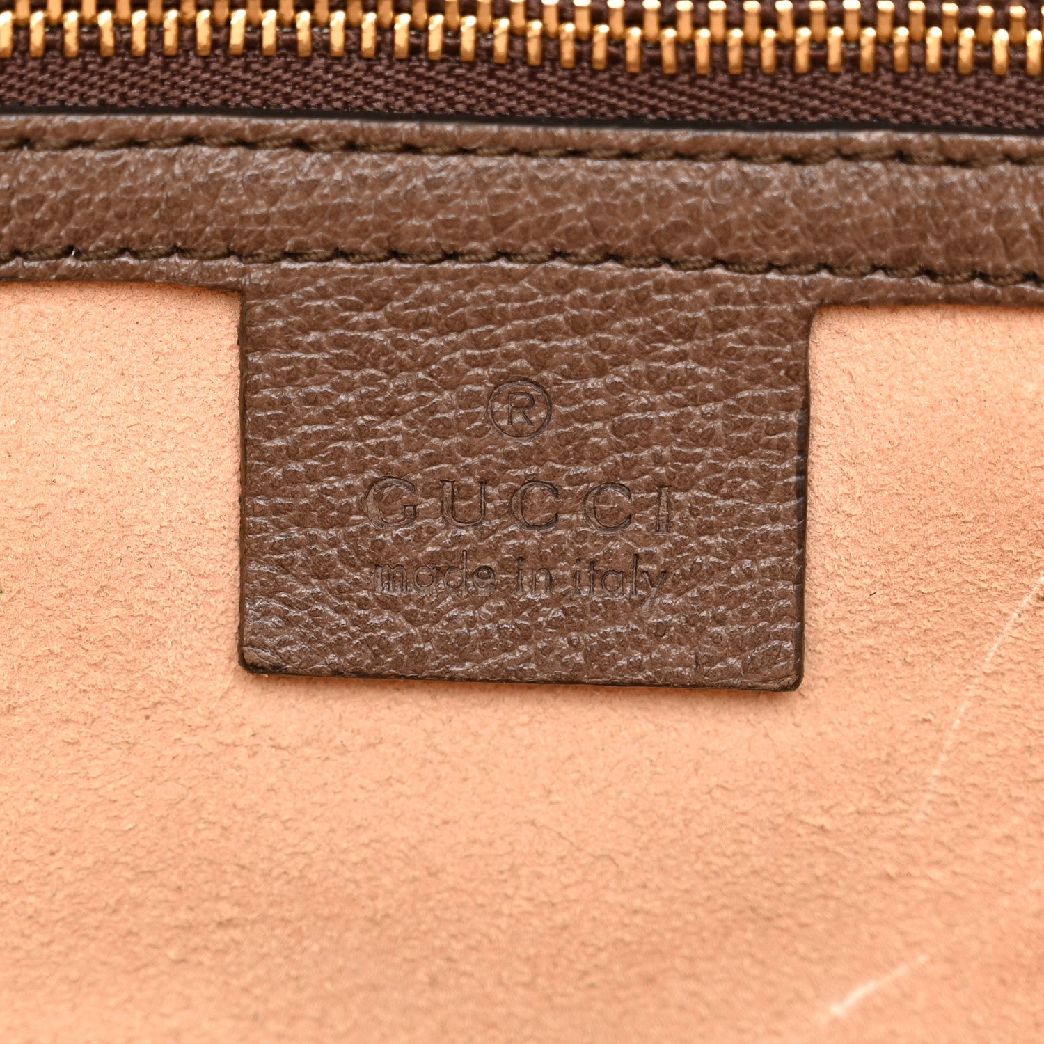 Gucci GG Supreme Monogram Medium Ophidia Shopping Tote Brown 6 of 14