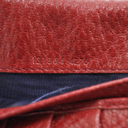 Gucci Leather Blondie Continental Wallet Red 7 of 7
