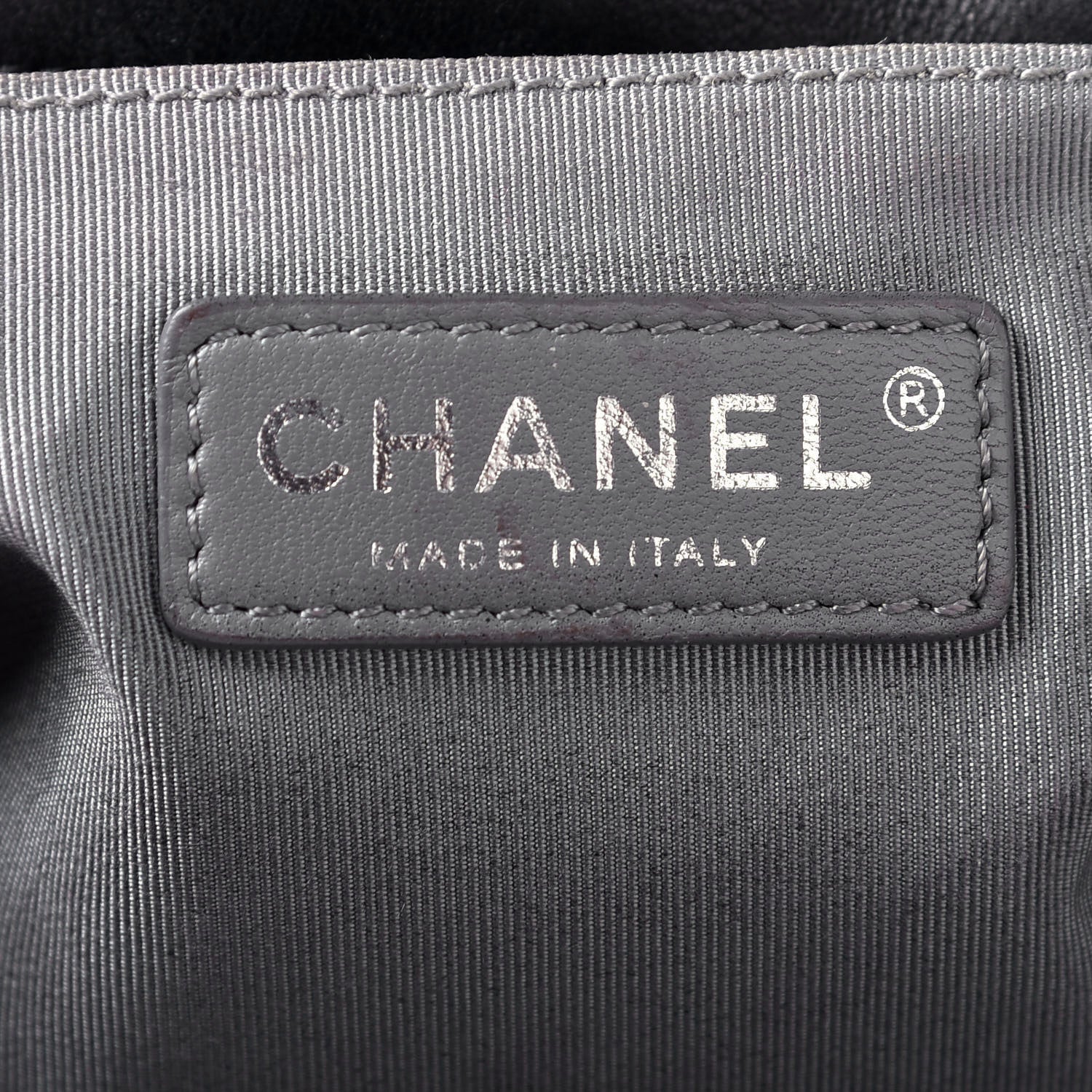 Chanel Lambskin Quilted Medium Boy Flap Black 9 of 9