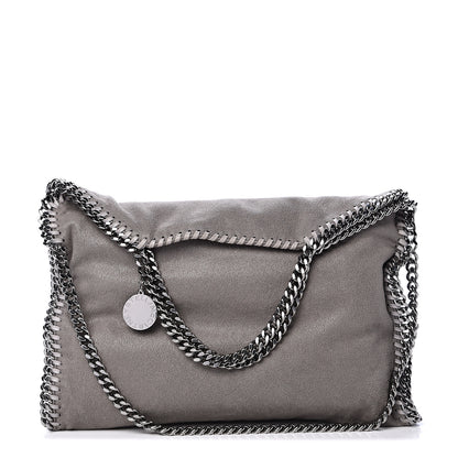 Stella McCartney Shaggy Deer Falabella Fold Over Tote Grey 1 of 9