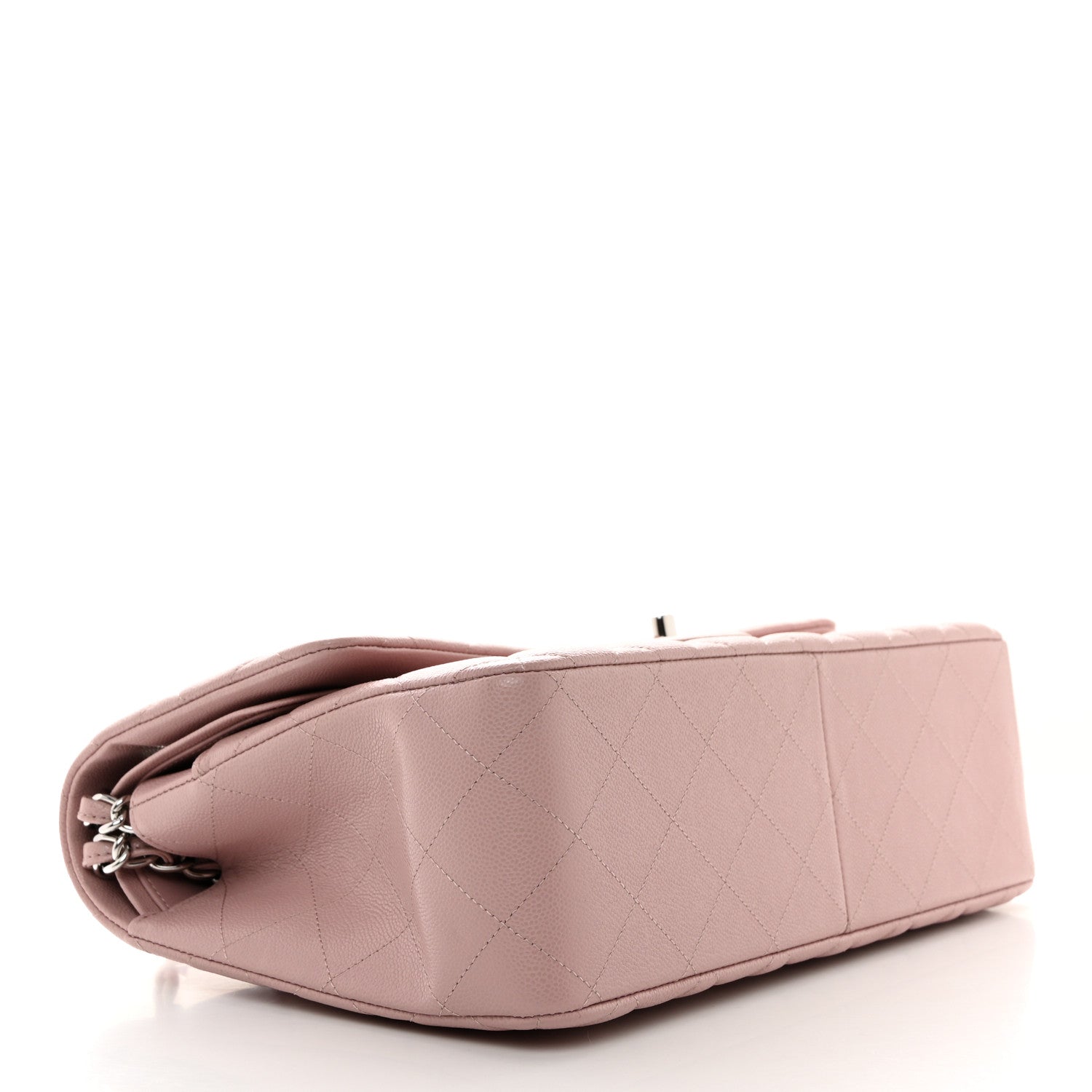 Chanel Caviar Quilted Jumbo Double Flap Light Purple 4 of 10