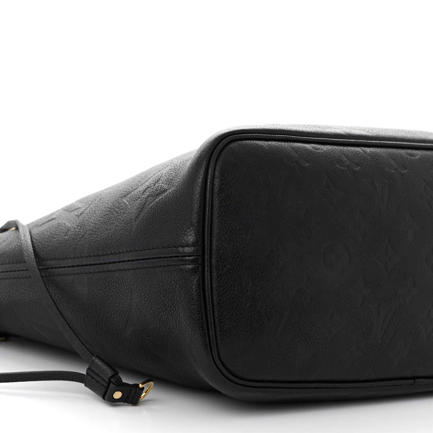 Louis Vuitton Empreinte Monogram Giant Neverfull MM Black 9 of 12