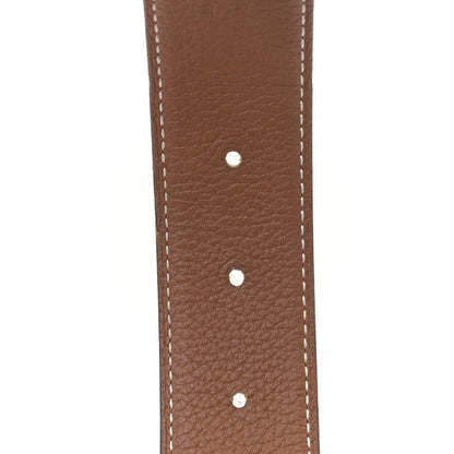 Hermes Box Togo 32mm H Belt 85 34 Black Gold 4 of 4
