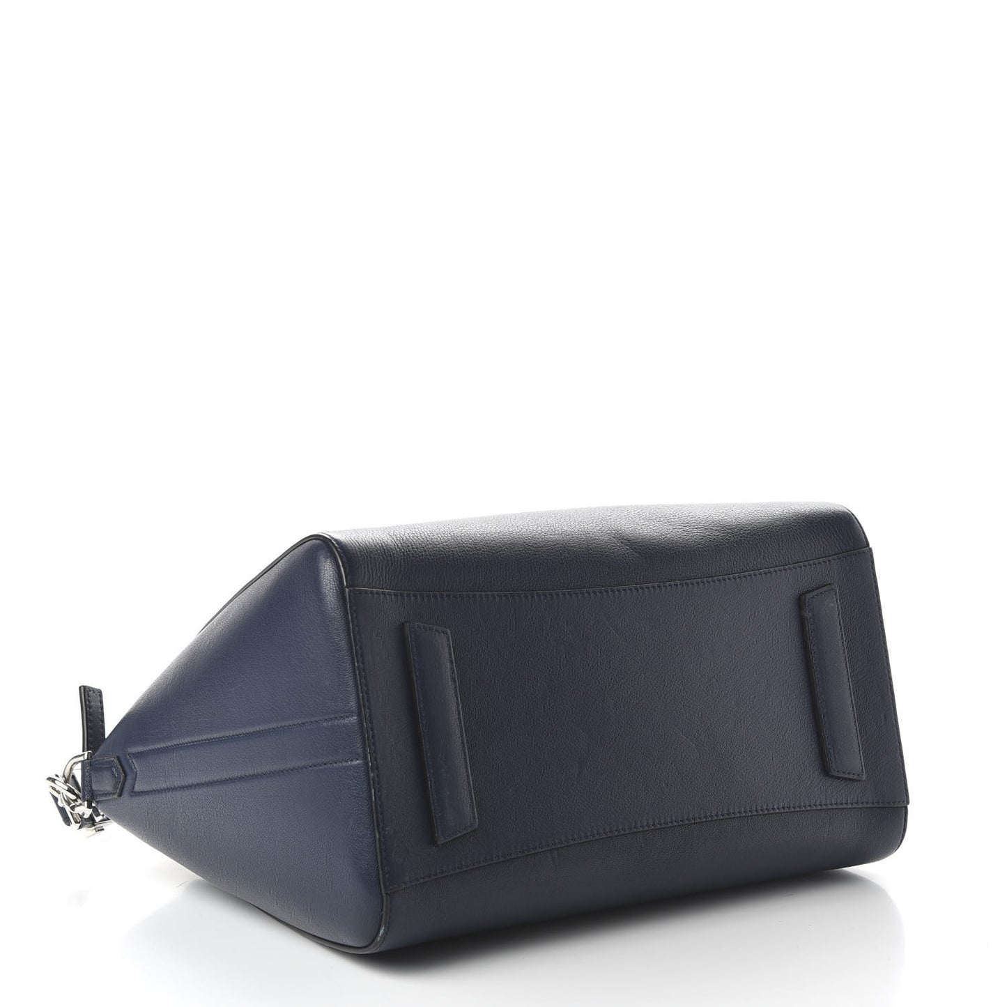 Sugar Goatskin Medium Antigona Deep Blue