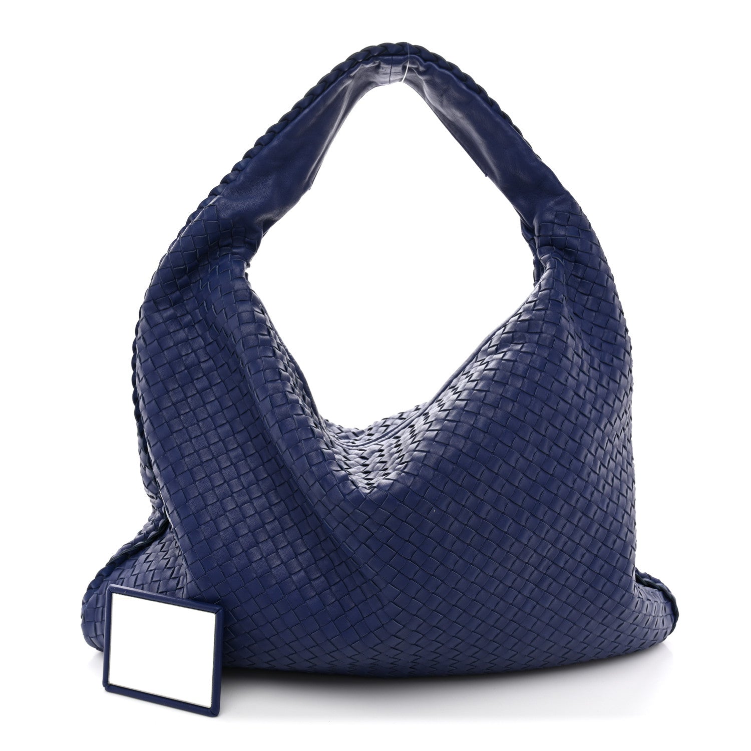 Bottega Veneta Nappa Intrecciato Maxi Veneta Hobo Baltic Blue 1 of 11