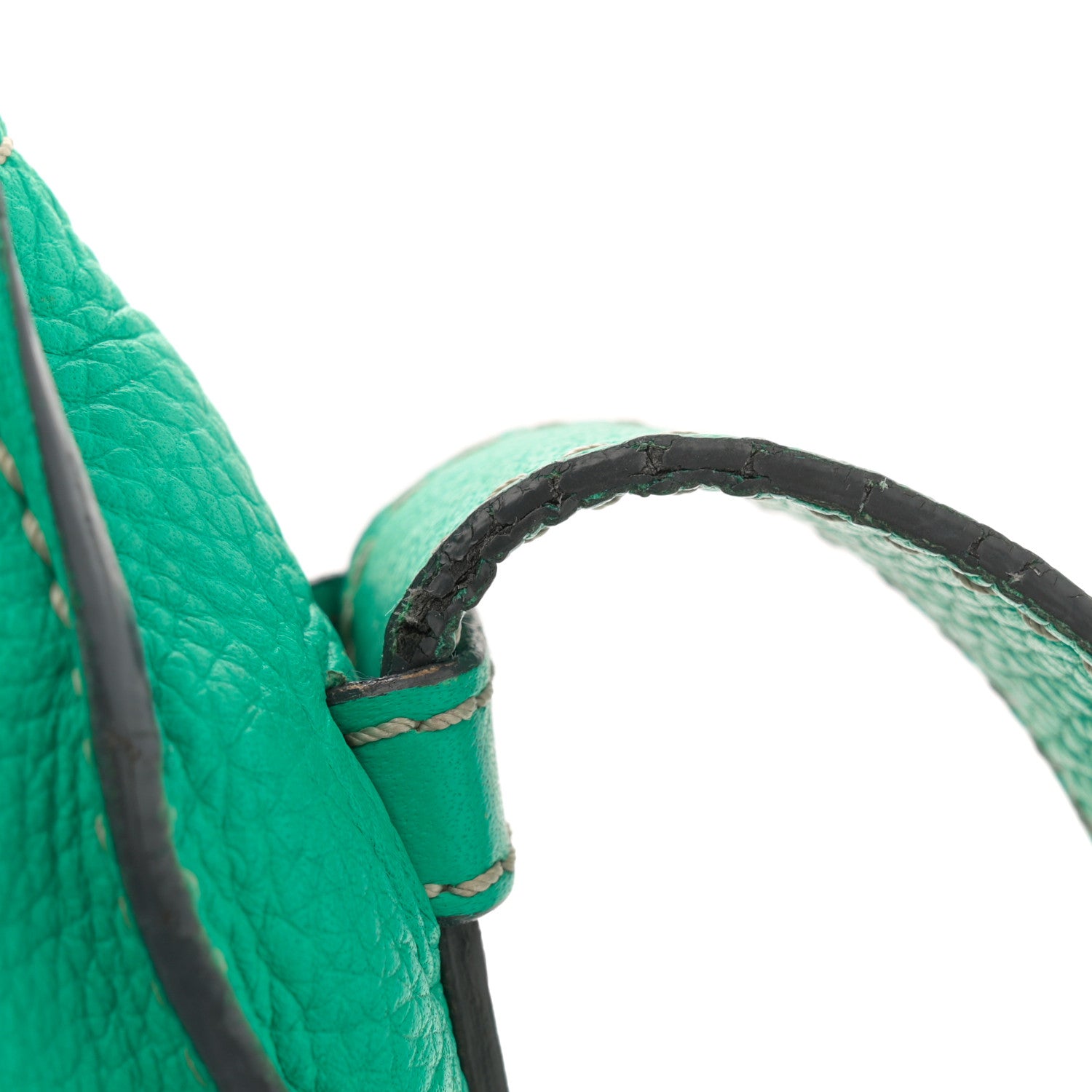 Chloe Grained Calfskin Medium Marcie Saddle Bag Jade 12 of 15