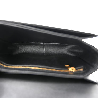 Celine Shiny Calfskin Small Triomphe Black 5 of 10