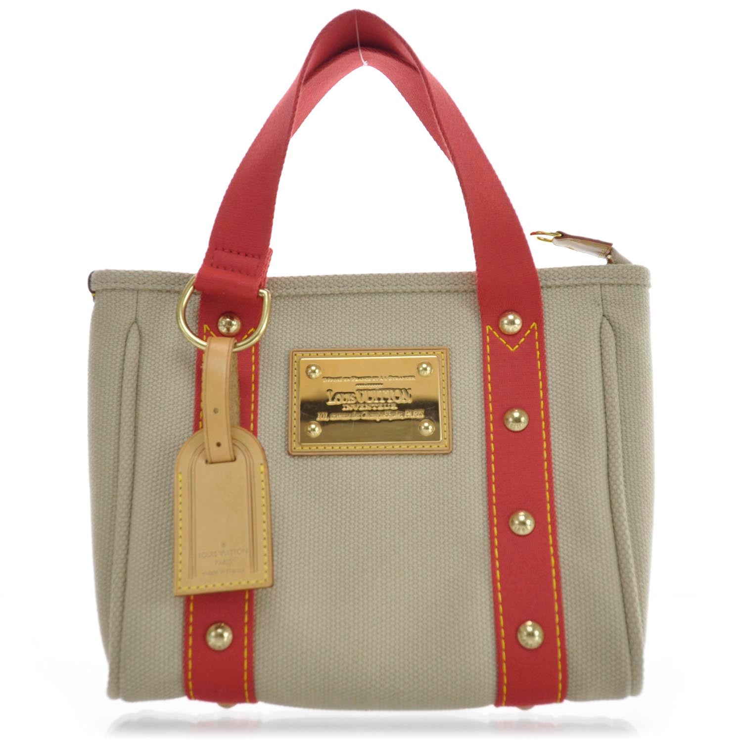 Louis Vuitton Toile Antigua Cabas PM Beige 1 of 11