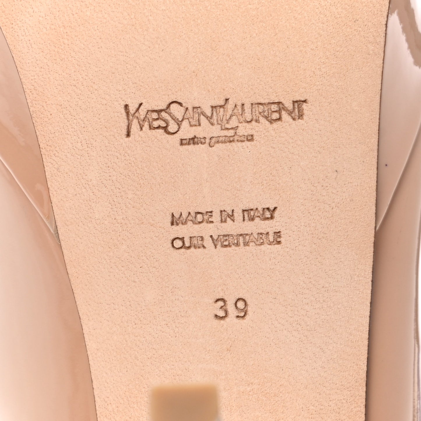 Patent Lauren 100 Pumps 39 Nude