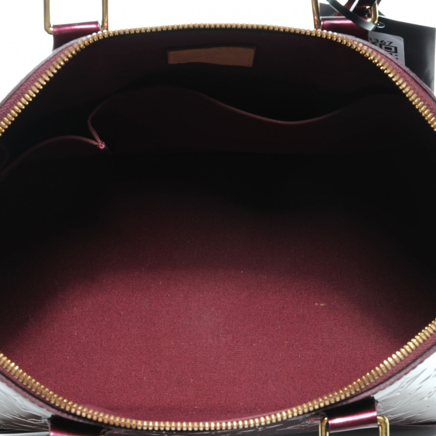 Louis Vuitton Vernis Alma PM Rouge Fauviste 8 of 8