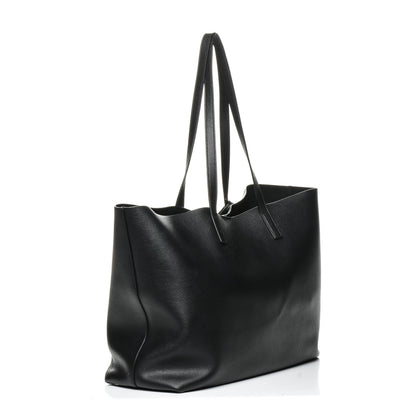 Saint Laurent Calfskin Large Shopping Tote Black 4 of 8