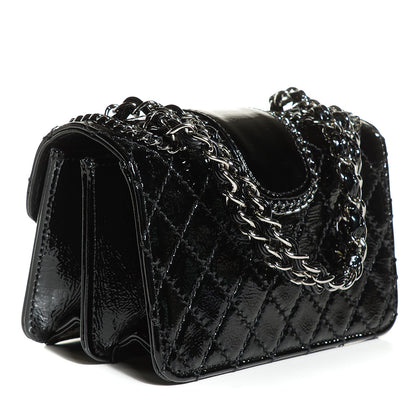 Chanel Patent Mini Madison Flap Black 3 of 8