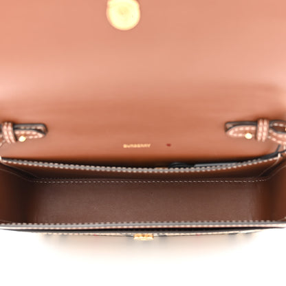 Burberry Calfskin Vintage Check New Hampshire Bag Archive Beige Tan 5 of 10