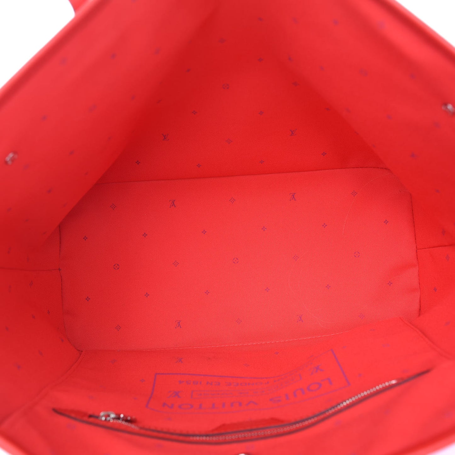Monogram Escale Neverfull MM Rouge