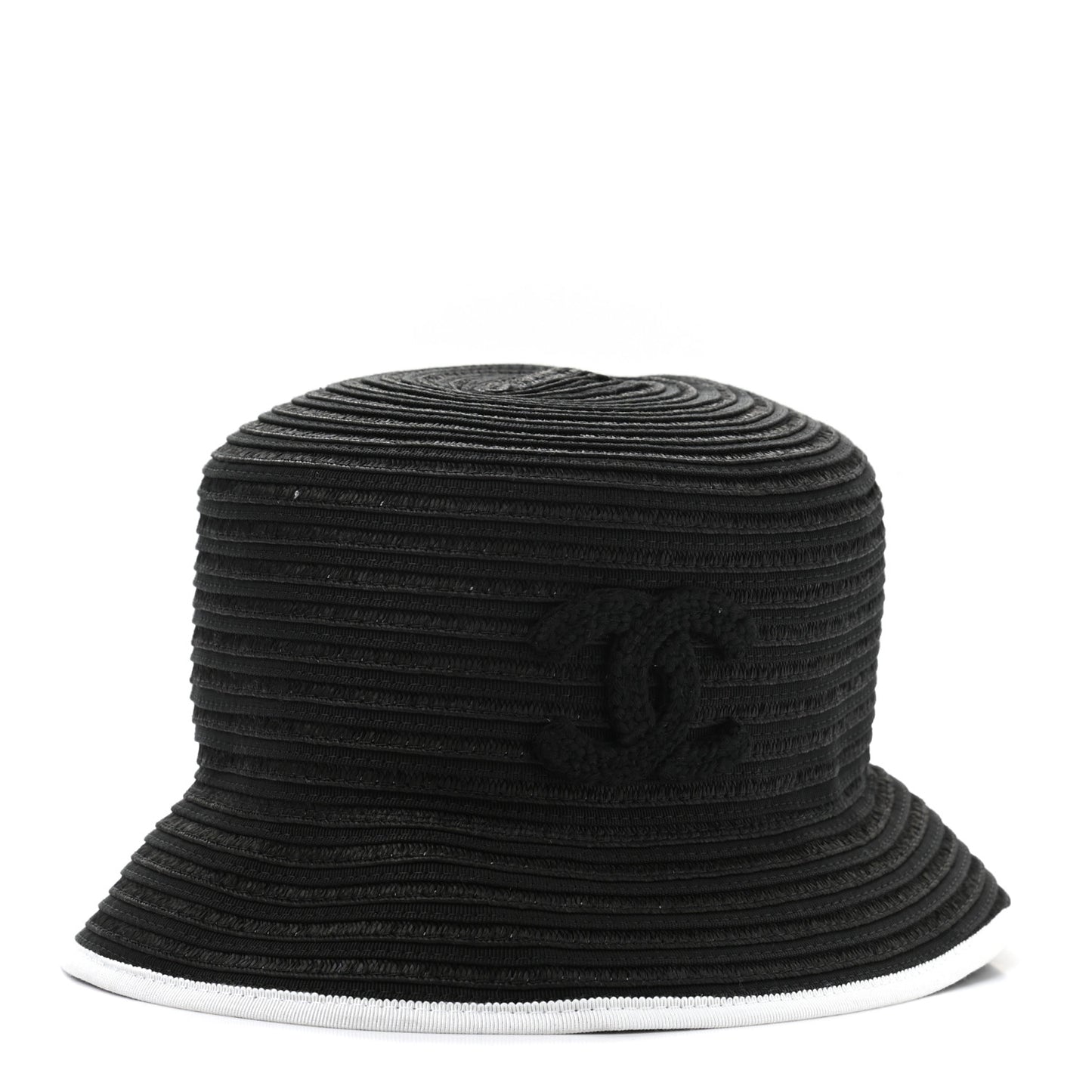 Cotton Viscose CC Bucket Hat S Black