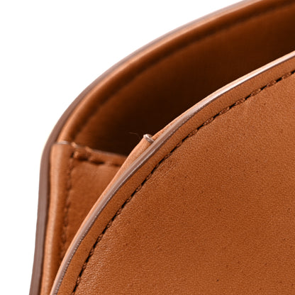 The Row Polished Saddle Calfskin Soft Margaux 15 Cuir 26 of 27