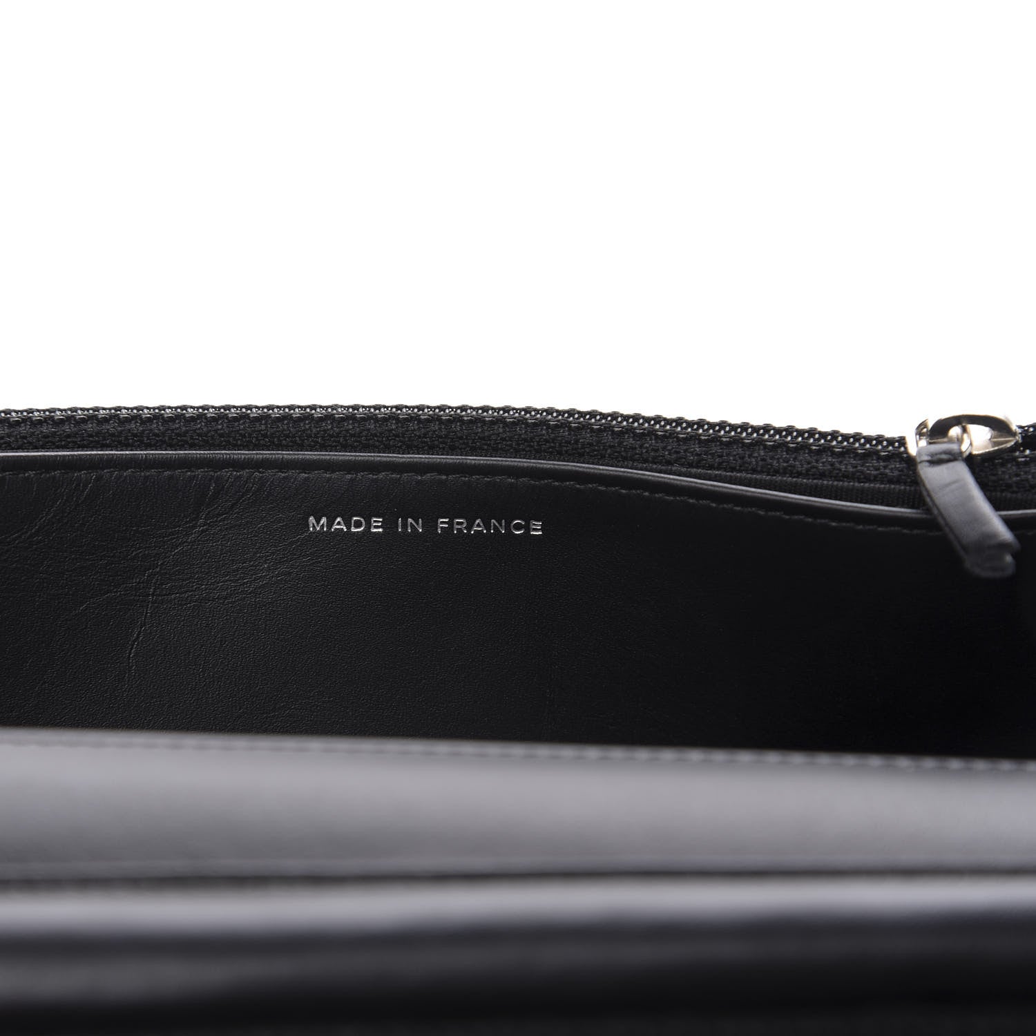 Chanel Caviar Timeless CC Wallet On Chain WOC Black 7 of 12