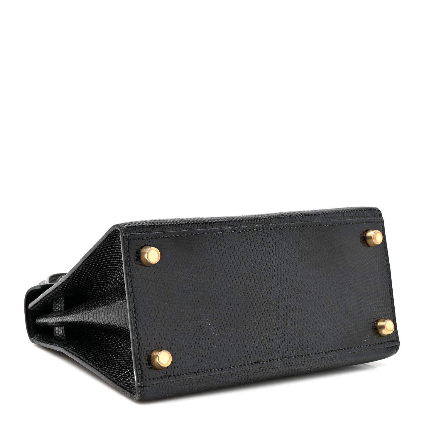 Lizard Mini Kelly Sellier 20 Black