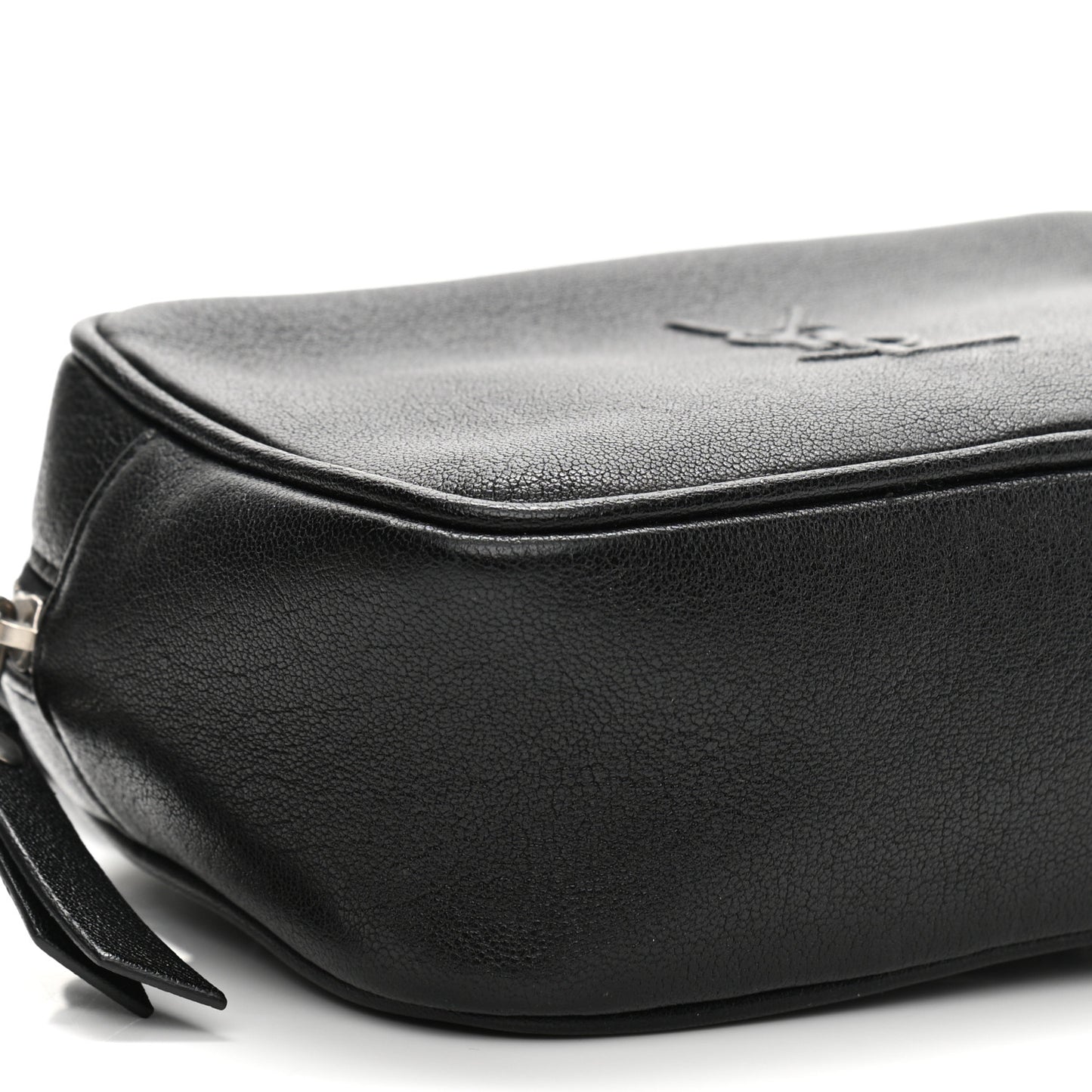 Lambskin Monogram Lou Belt Bag Black