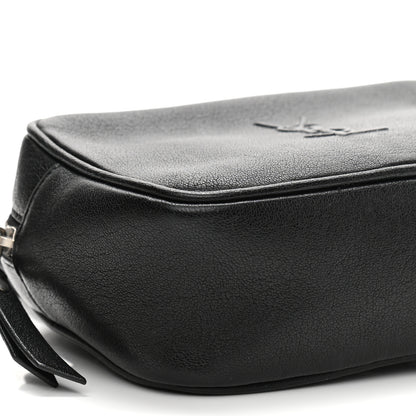 Saint Laurent Lambskin Monogram Lou Belt Bag Black 9 of 10