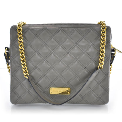 Marc Jacobs Leather iPad Case Shoulder Bag Grey 1 of 8