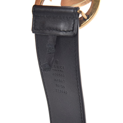 Gucci Calfskin Double G 40mm Belt 90 36 Black 4 of 7