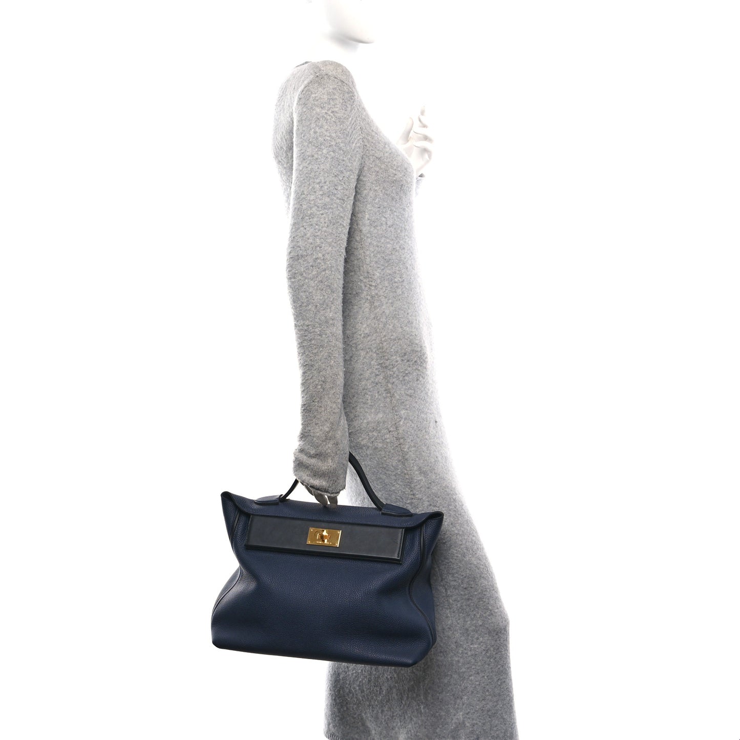 Togo Swift 24/24 35 Bleu Indigo Black