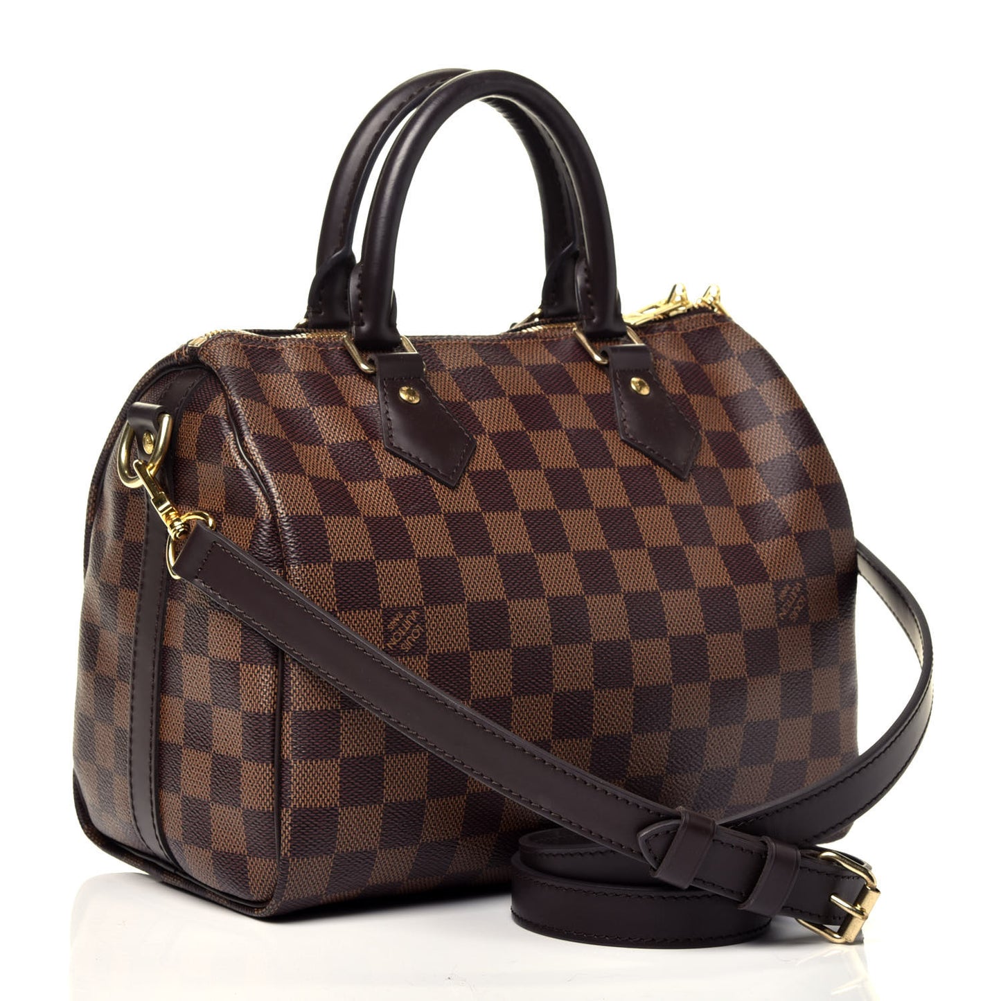Damier Ebene Speedy Bandouliere 25