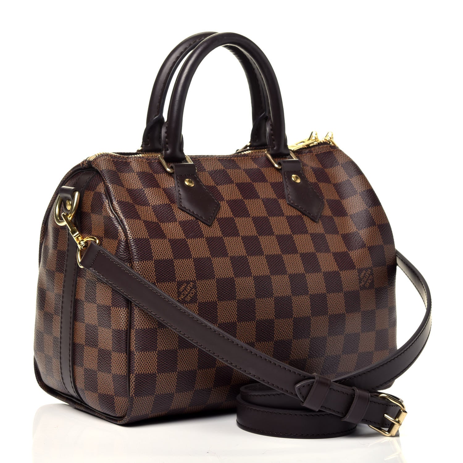 Louis Vuitton Damier Ebene Speedy Bandouliere 25 4 of 10