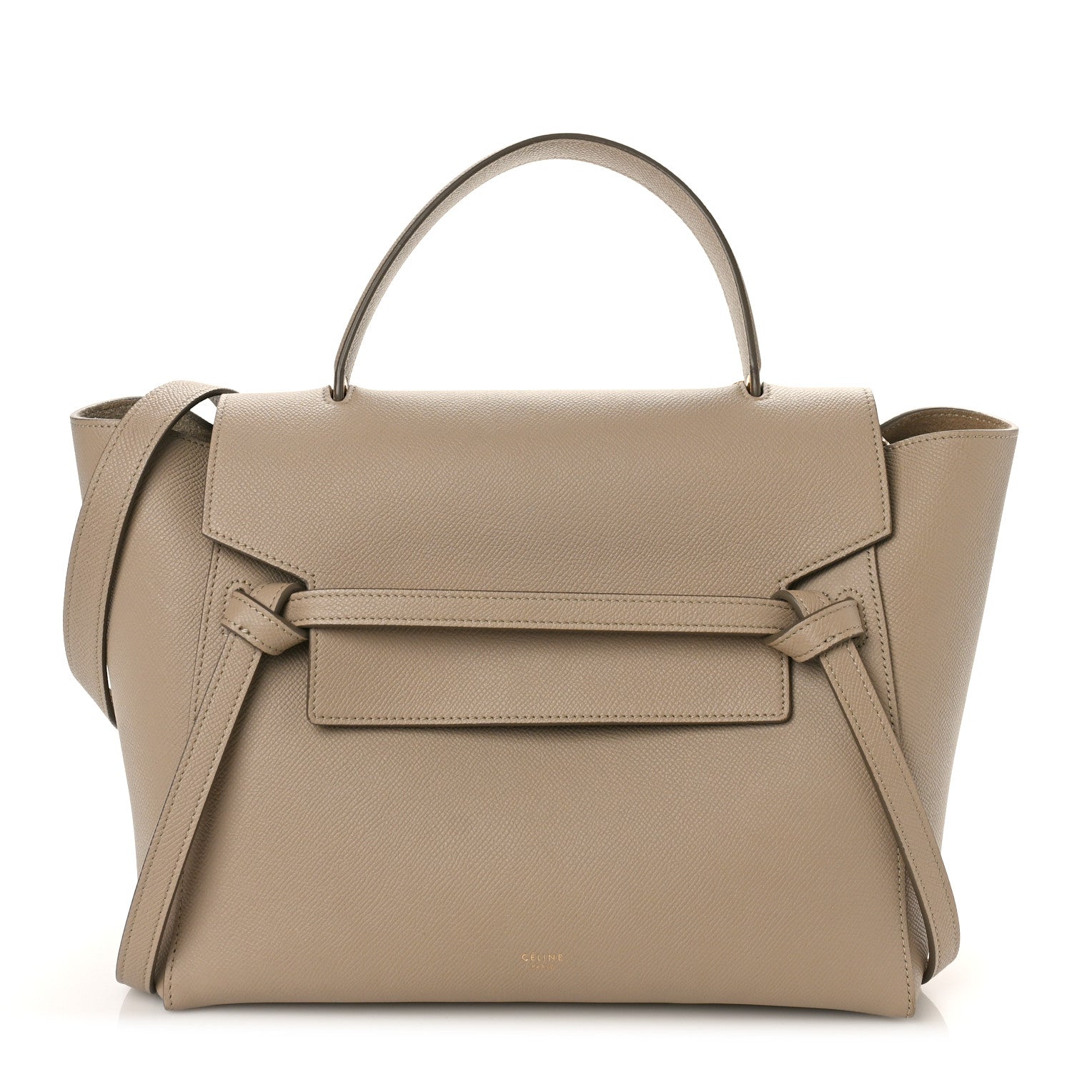 Celine Grained Calfskin Mini Belt Bag Light Taupe 1 of 9