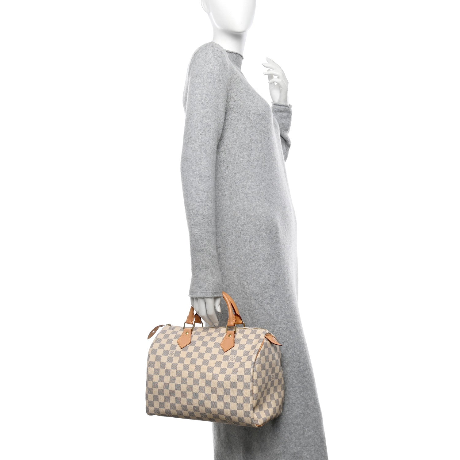 Louis Vuitton Damier Azur Speedy 30 2 of 10