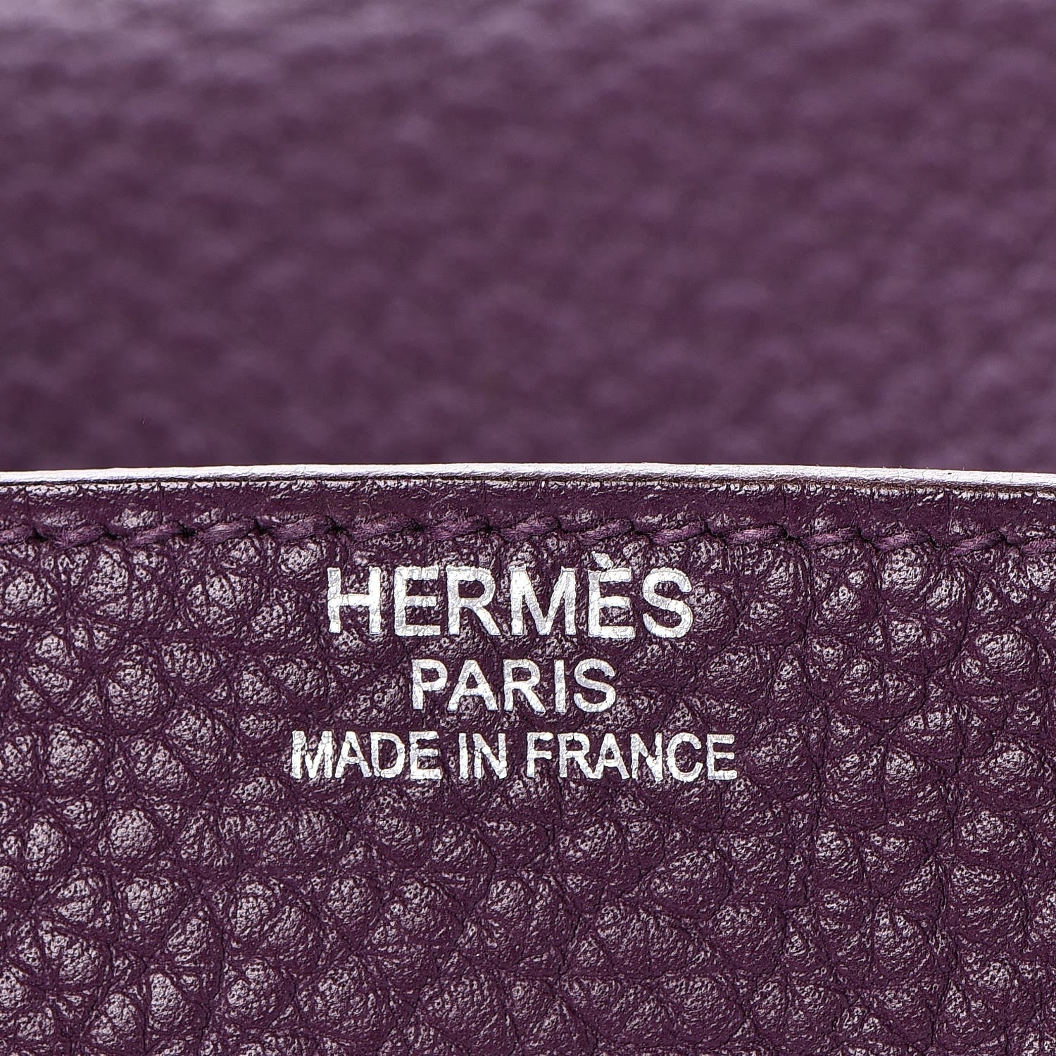 Hermes Fjord Birkin 35 Cassis 19 of 34