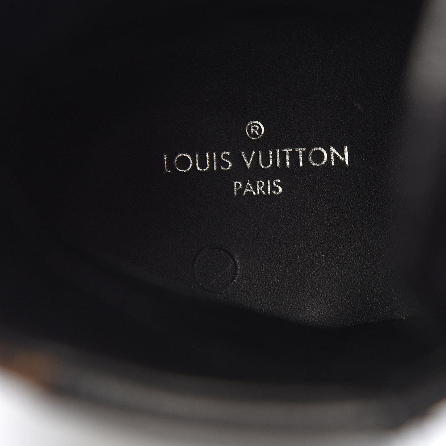 Suede Calfskin Monogram LV Black Heart Laureate Platform Desert Boots 37 Black