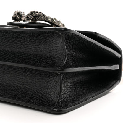Gucci Dollar Calfskin Crystal Web Mini Dionysus Bamboo Top Handle Bag Black Black Diamond 10 of 10