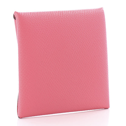 Hermes Epsom Bastia Coin Purse Rose Azalee 2 of 5