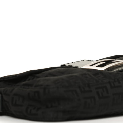 Fendi Zucchino Baguette Black 10 of 12