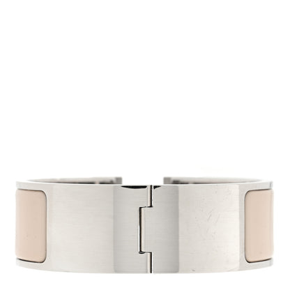 Hermes Enamel Wide Clic Clac H Bracelet PM Marron Glace 3 of 5