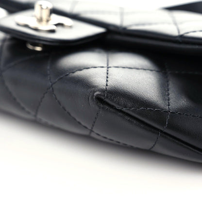 Chanel Calfskin Quilted CC Uniform Flap Belt Bag Black 7 of 12