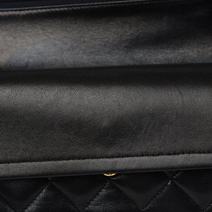 Chanel Lambskin Quilted Small Double Flap Black 10 of 16