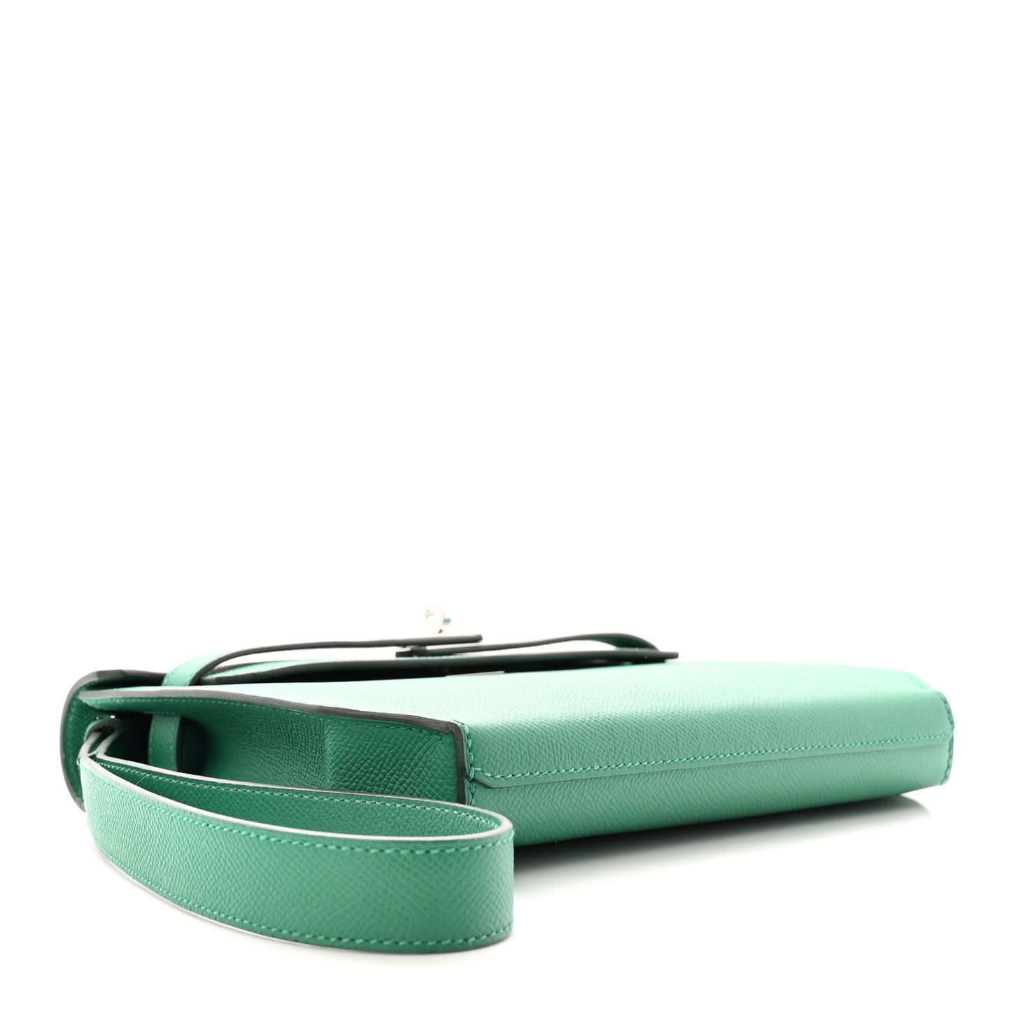 Epsom Kelly Depeches 25 Pouch Vert Jade