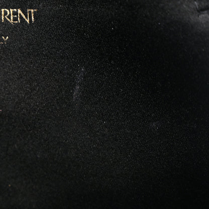 Saint Laurent Calfskin Monogram Large Belle De Jour Clutch Black 7 of 9